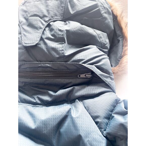 Women's Columbia Lay D Down Quilted Jacket Blue Green Size Medium - Picture 6 of 7